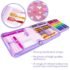 abeec 44-Piece Glitter Pencil Case Set