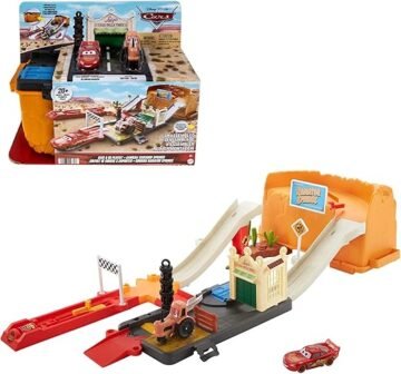 Disney Pixar Cars Track Set with Lightning McQueen