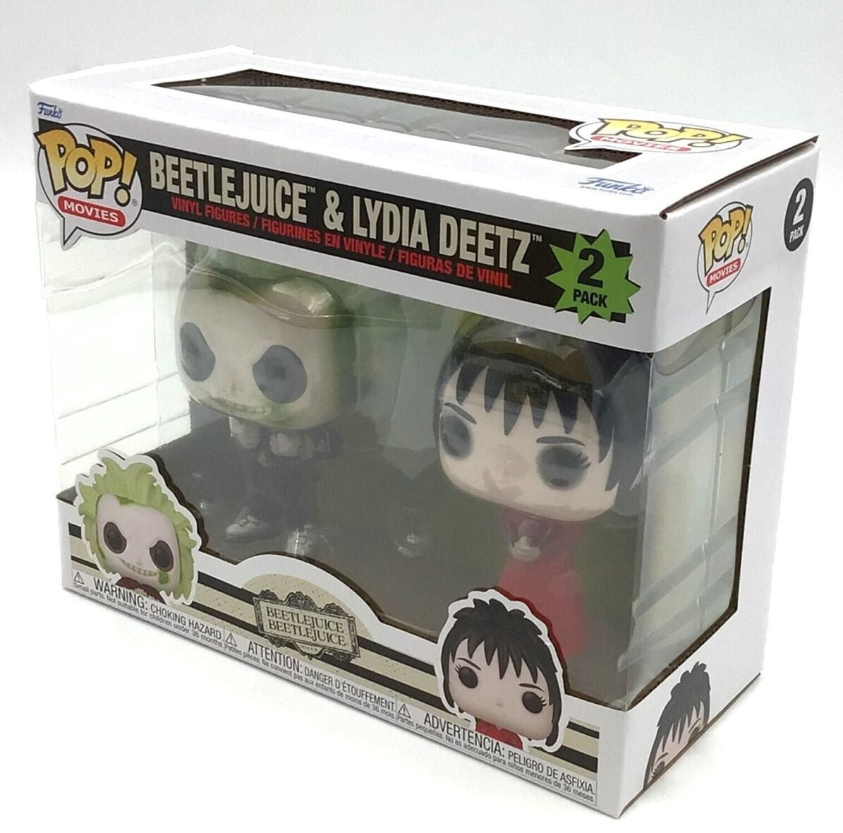 Funko Pop! Beetlejuice & Linda Deetz 2-Pack