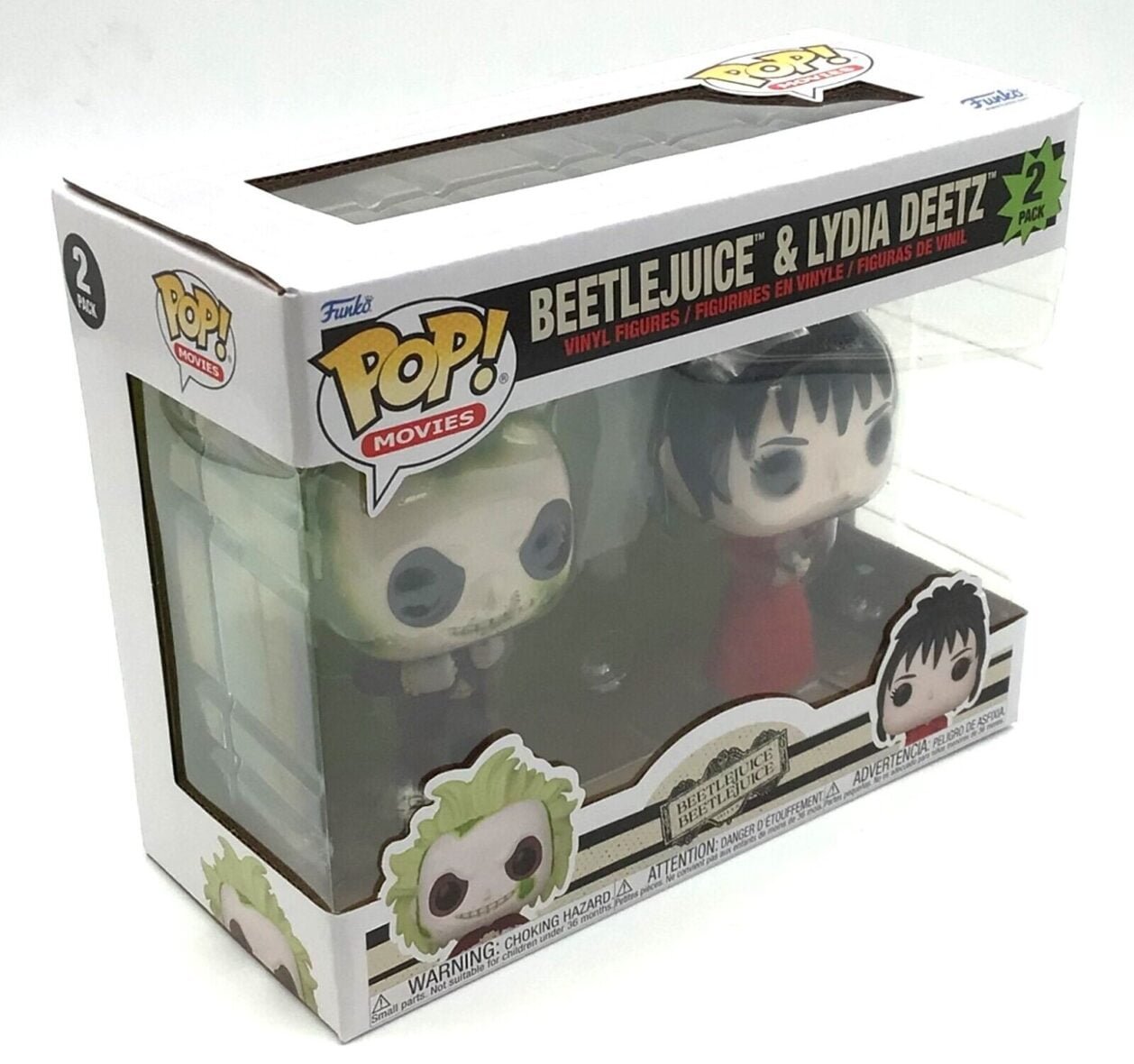 Funko Pop! Beetlejuice & Linda Deetz 2-Pack