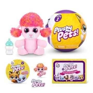 5 Surprise Plush Pets Series 2 Capsules