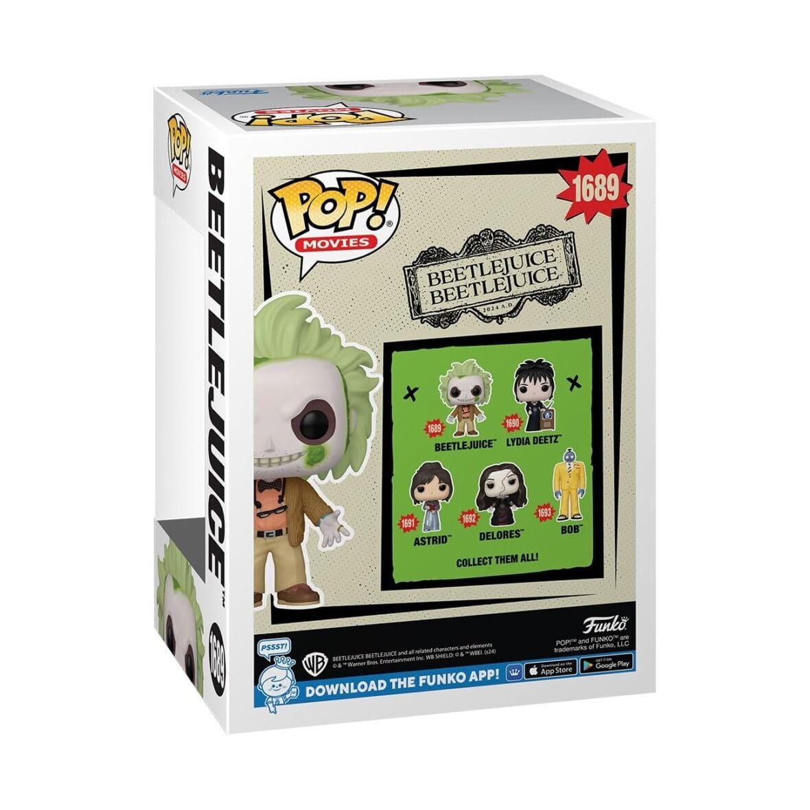 Beetlejuice Funko Pop! Vinyl Figure with Chase