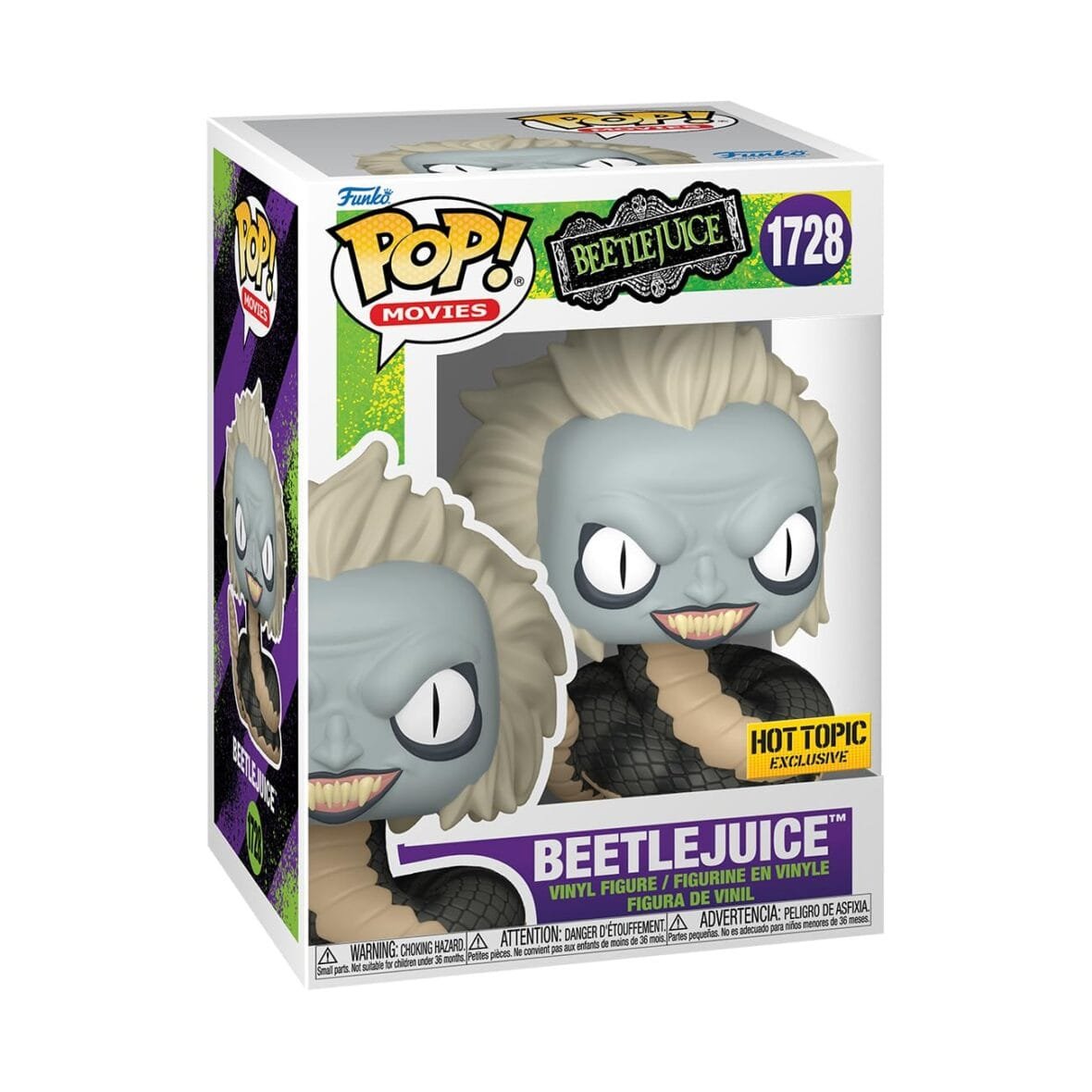 Funko Beetlejuice Snake Vinyl Figure