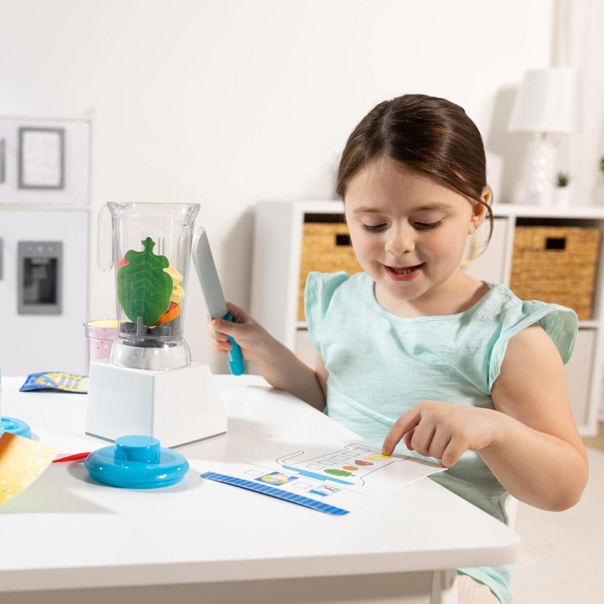 Melissa & Doug Wooden Smoothie Maker Set