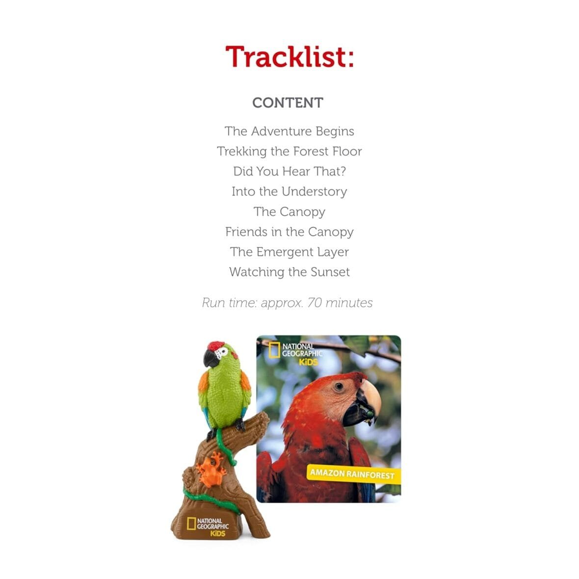 National Geographic Amazon Rainforest Tonie