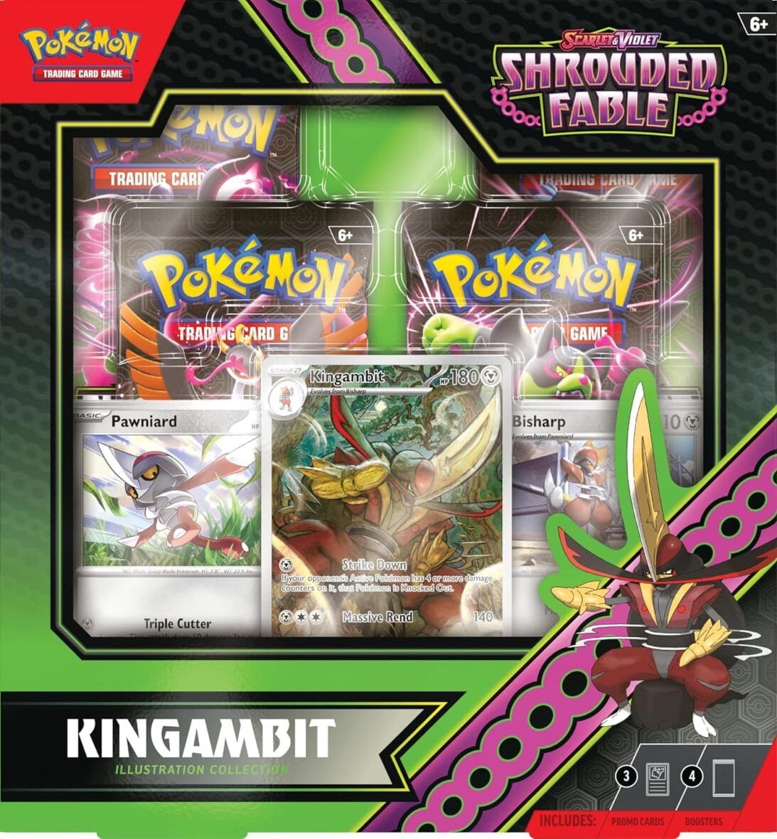 Pokémon TCG: Kingambit Illustration Collection