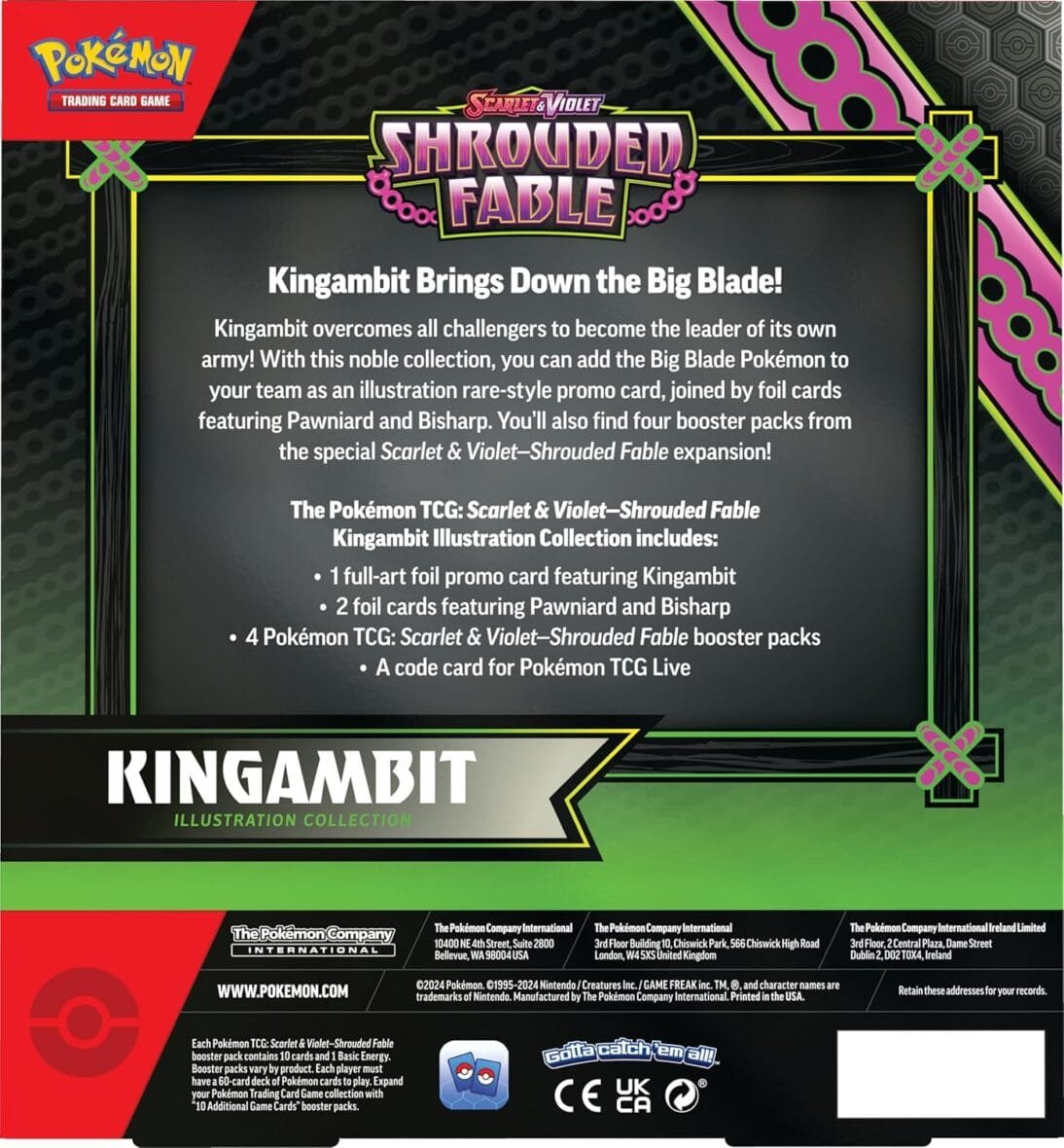 Pokémon TCG: Kingambit Illustration Collection