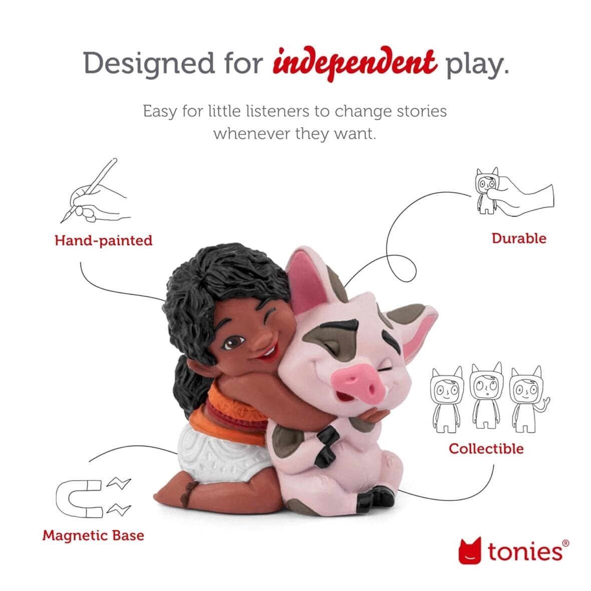 Tonies Moana 2 Simea Audio Figurine