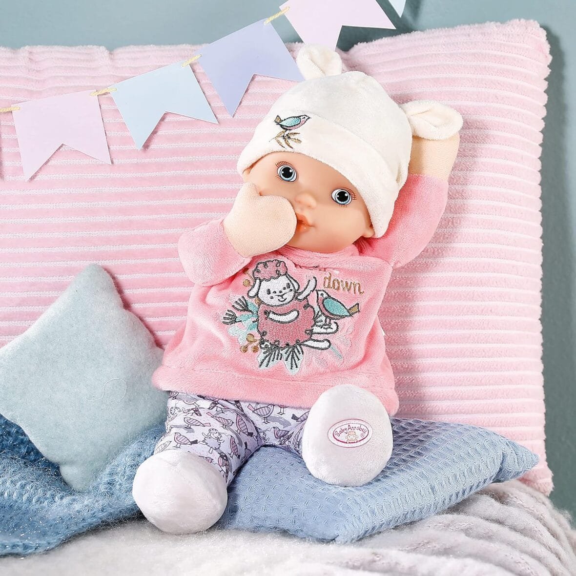 Baby Annabell Sweetie Soft Doll with Rattle