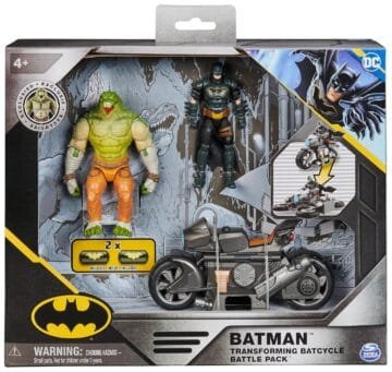 Batman Batcycle Battle Pack with Figures