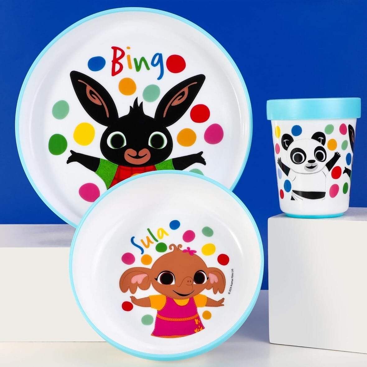 Bing 3pcs Reusable Kids Dinnerware Set