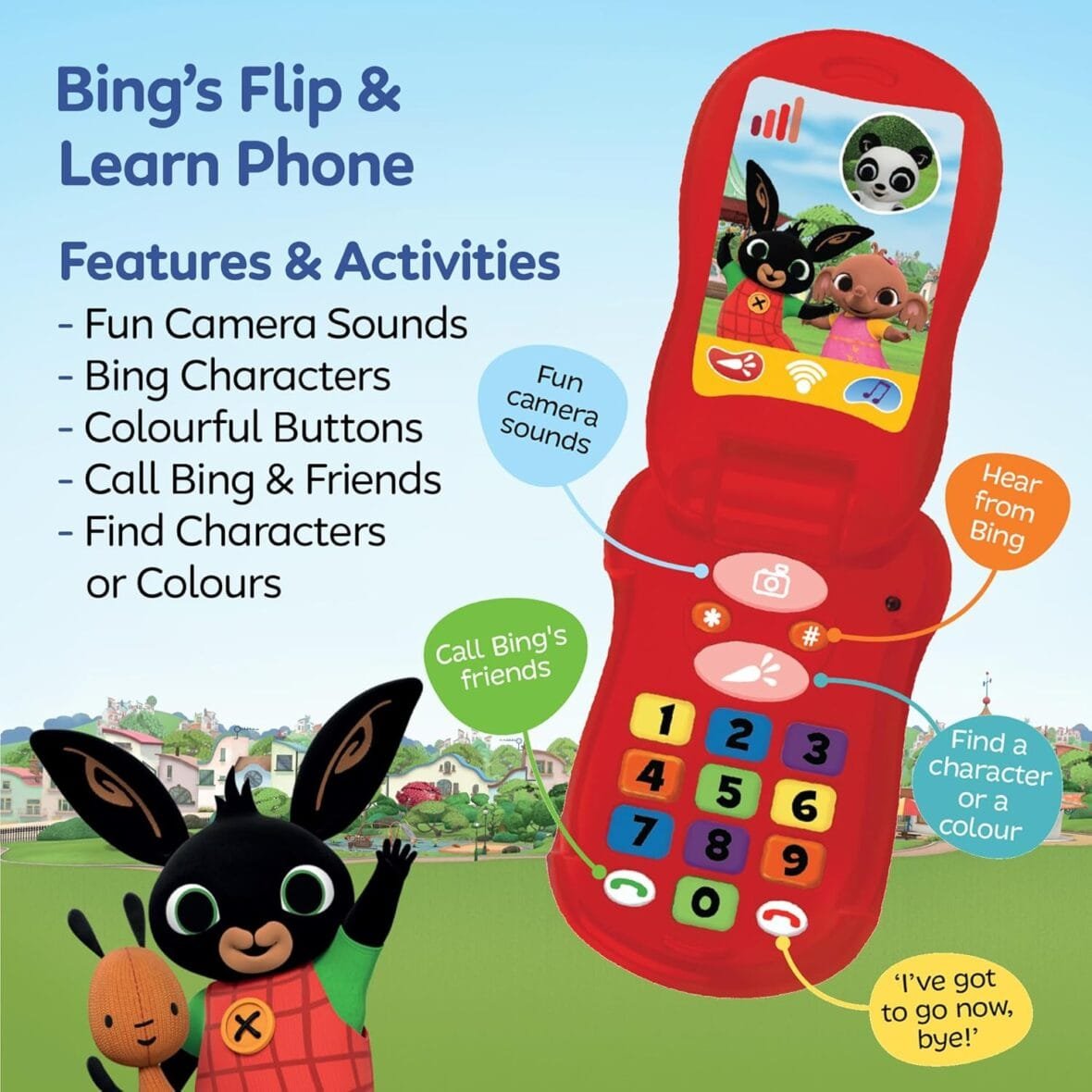 Bing Flip & Learn Phone for Kids