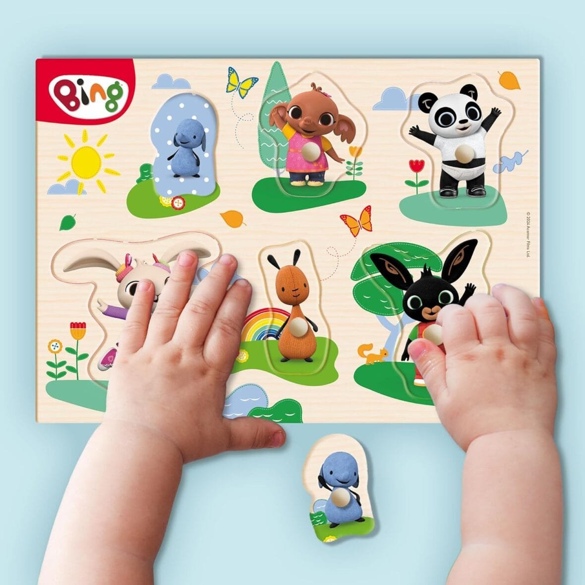BING Shapes Wooden Puzzle for Toddlers