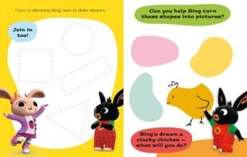 Bing's Wipe Clean Activity Book for Kids