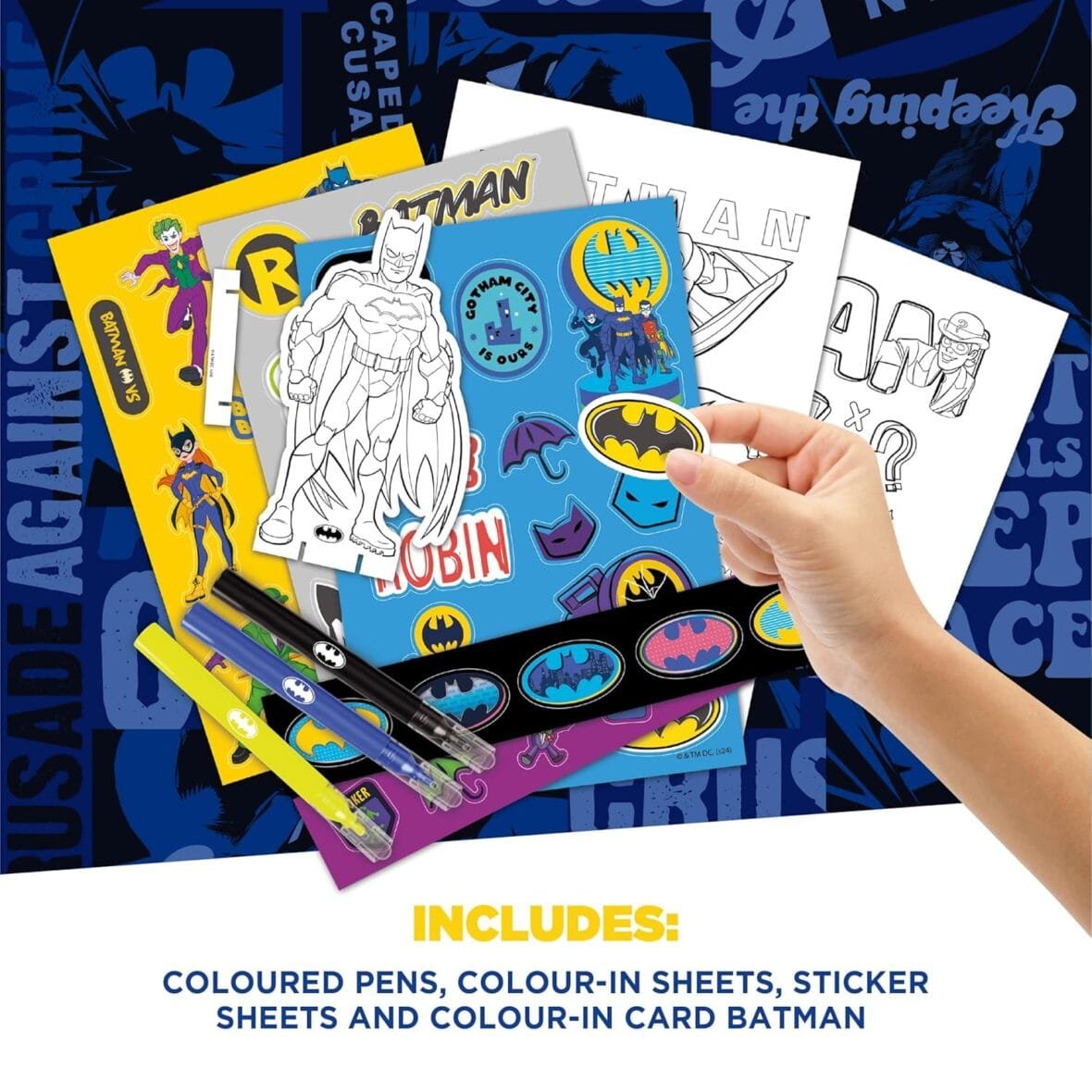 BLADEZ DC Batman Sticker Activity Set