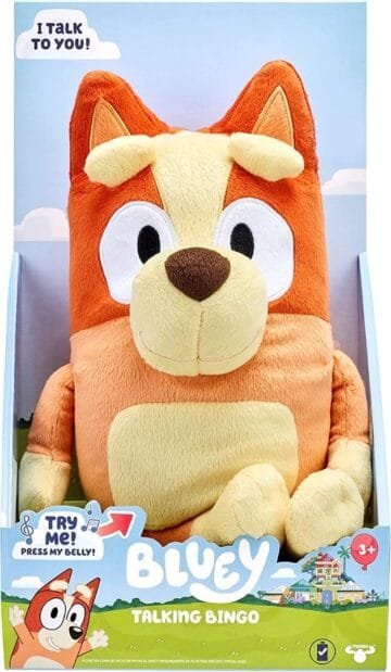 Bluey Bingo 30cm Talking Plush Toy