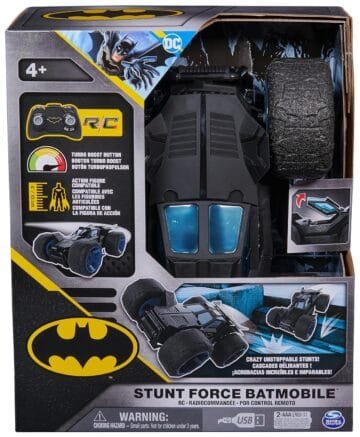 DC Batman Stunt Force Batmobile RC Car