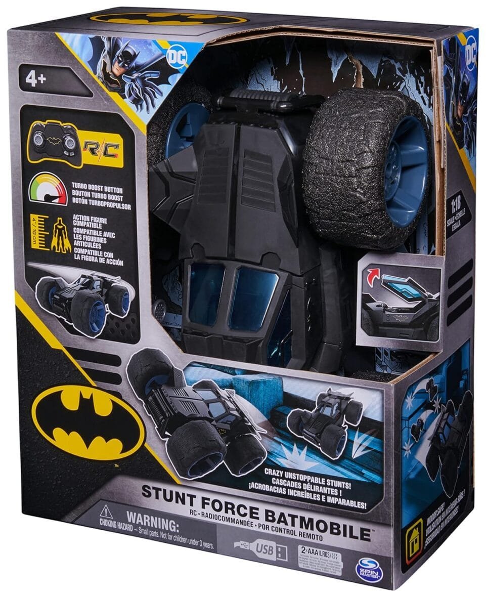 DC Batman Stunt Force Batmobile RC Car