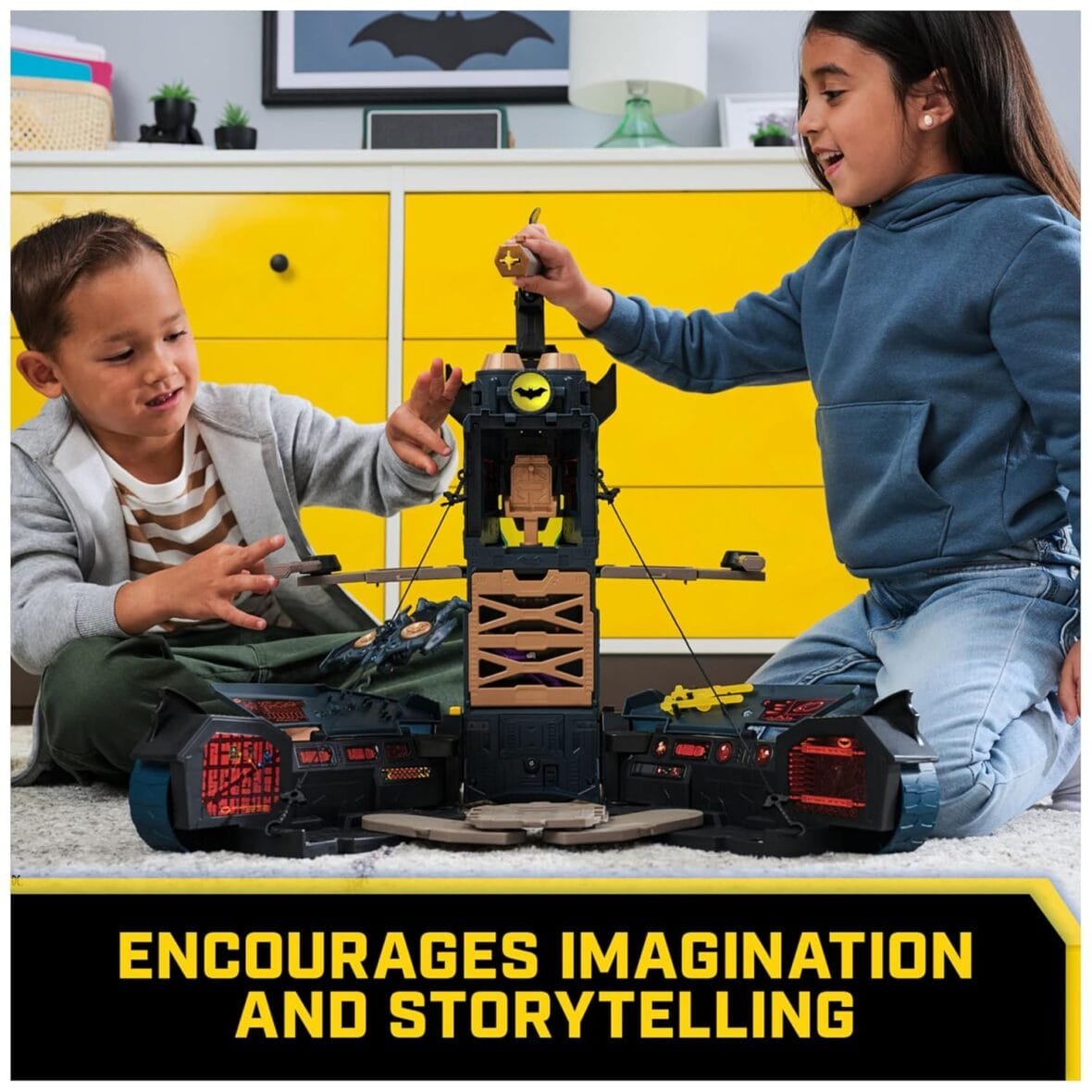 DC Batman Ultimate Transforming Batmobile Playset