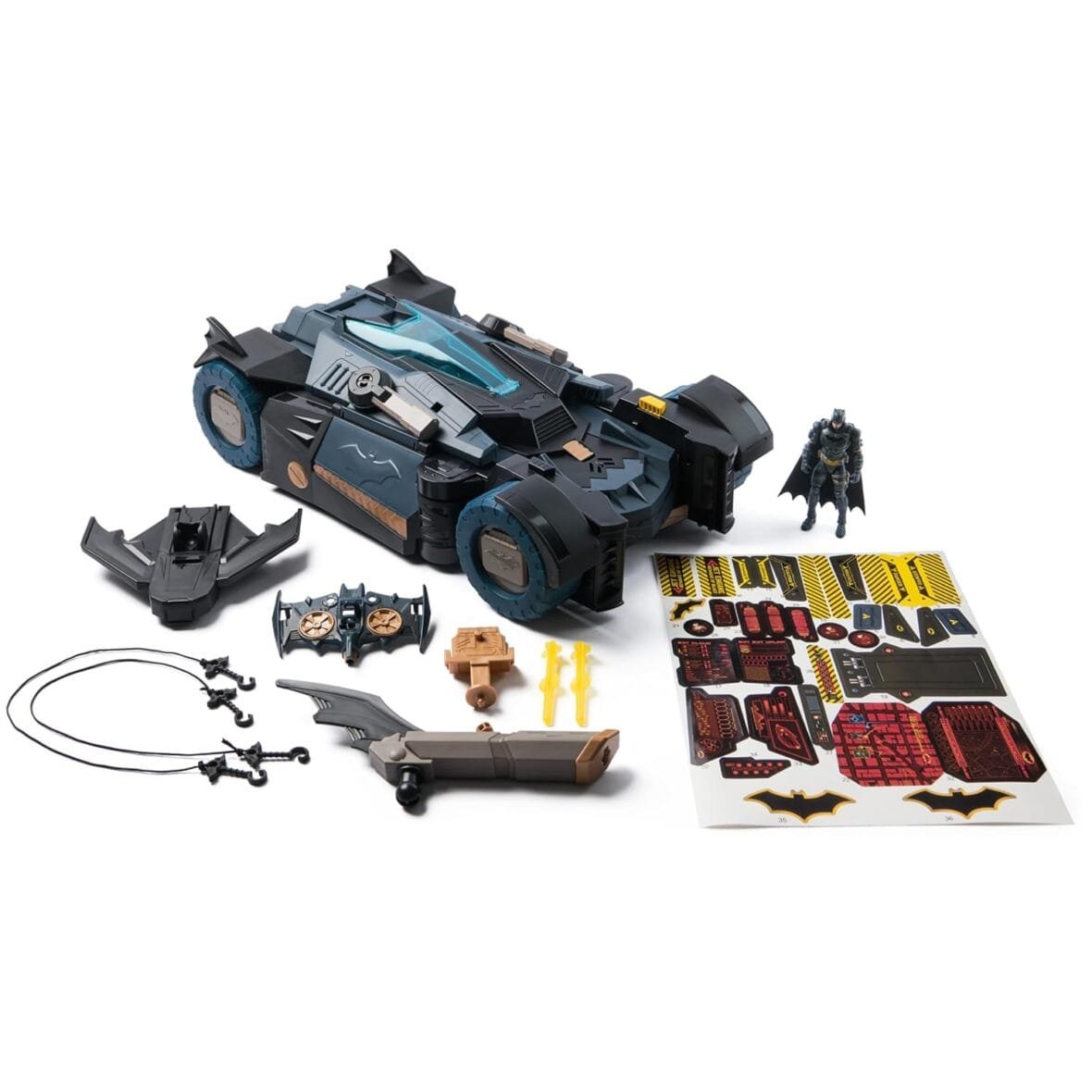 DC Batman Ultimate Transforming Batmobile Playset