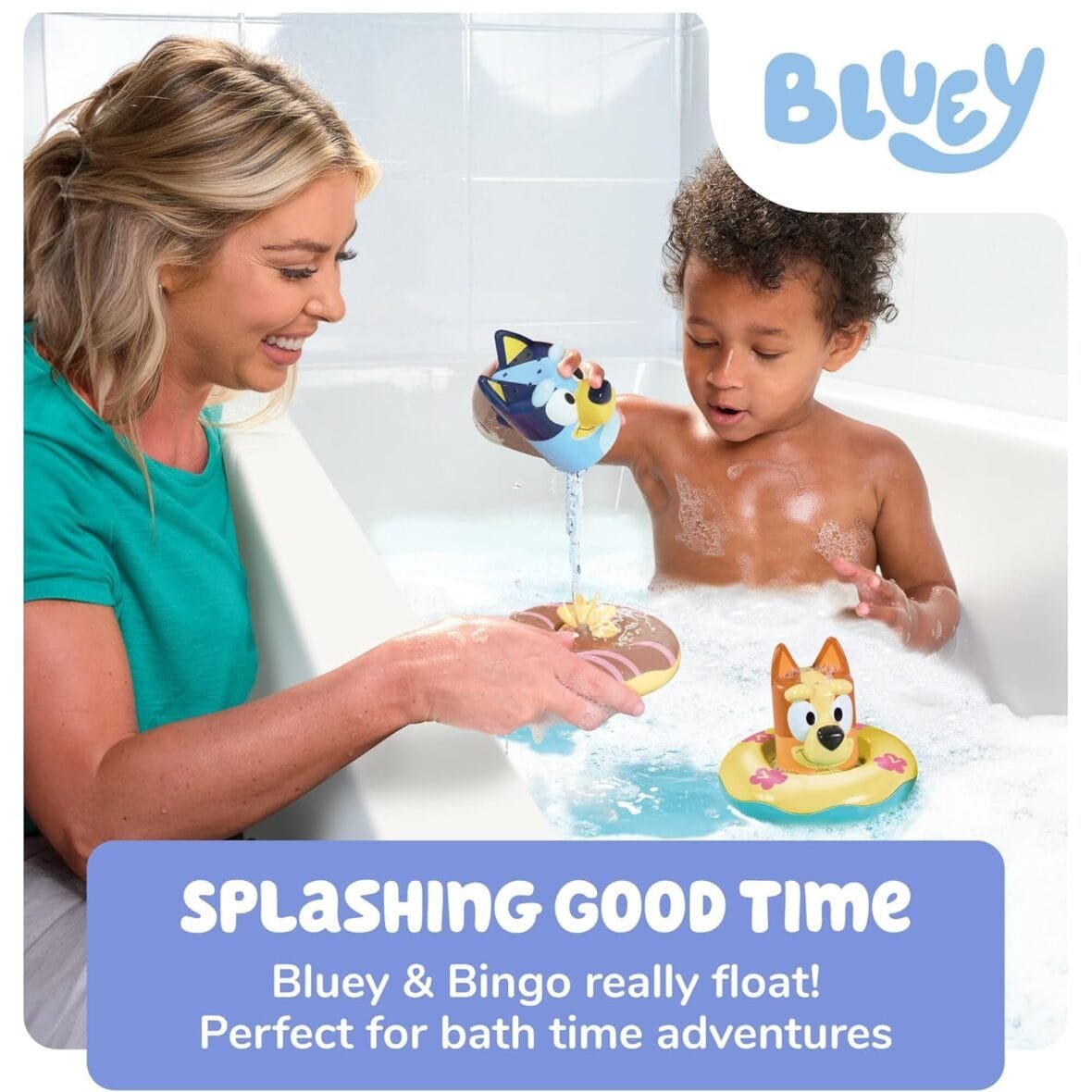 Toomies Bluey Bath Float 2-Pack Toys