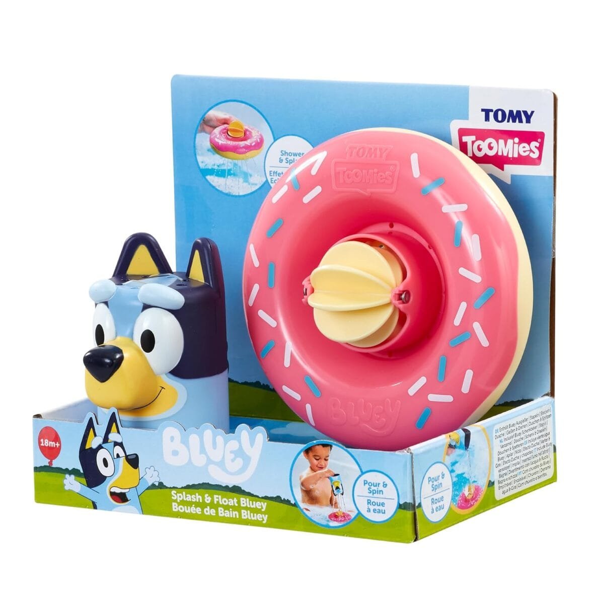 Toomies Bluey Splash and Float Bath Toy