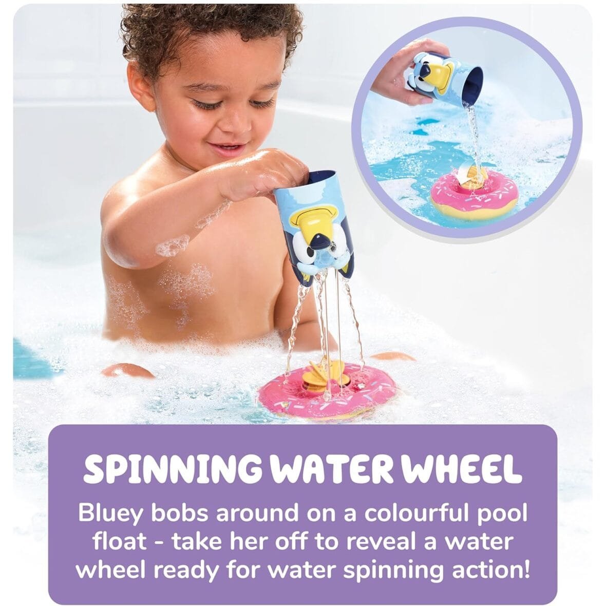 Toomies Bluey Splash and Float Bath Toy