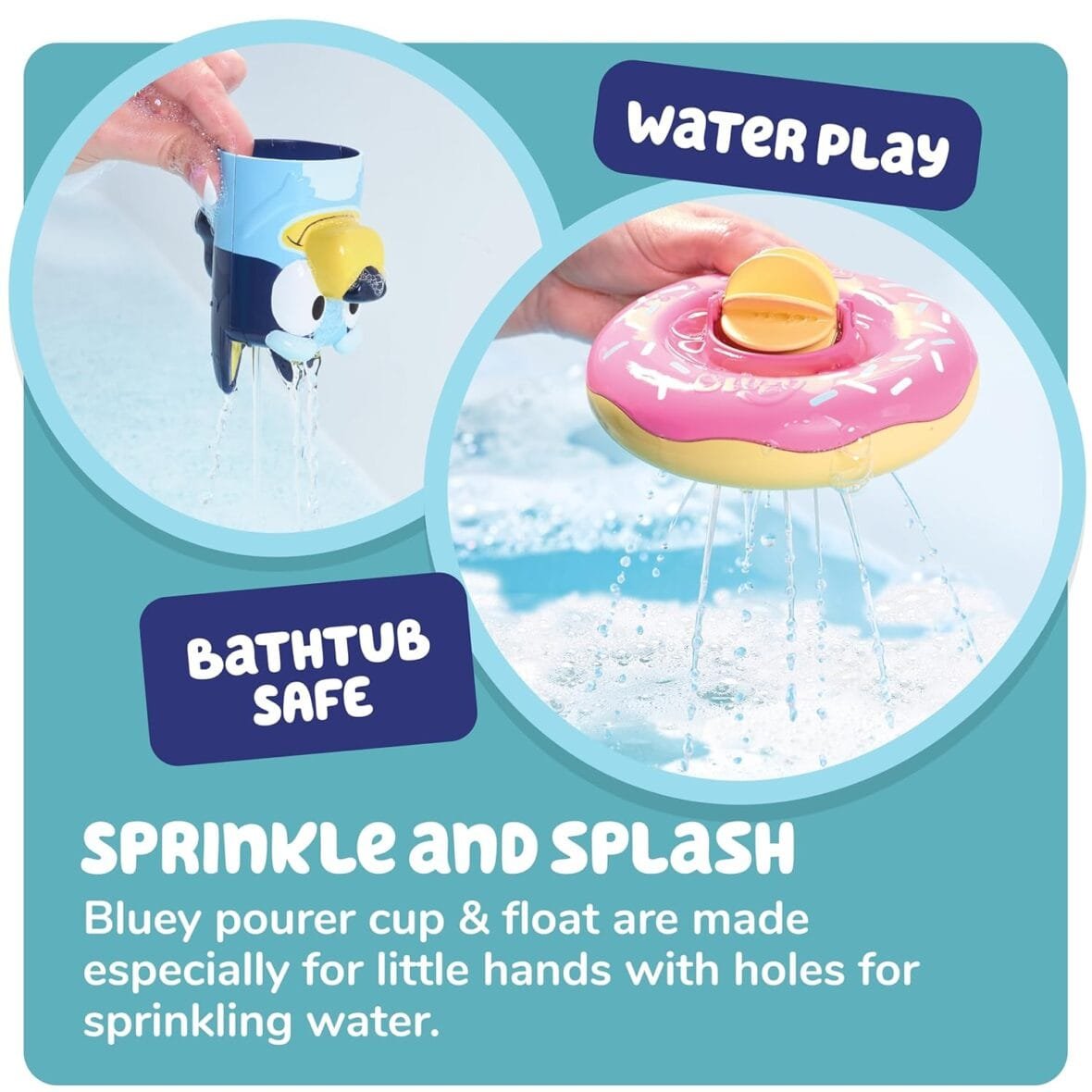 Toomies Bluey Splash and Float Bath Toy