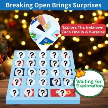 2025 Kids Christmas Countdown Advent Calendar