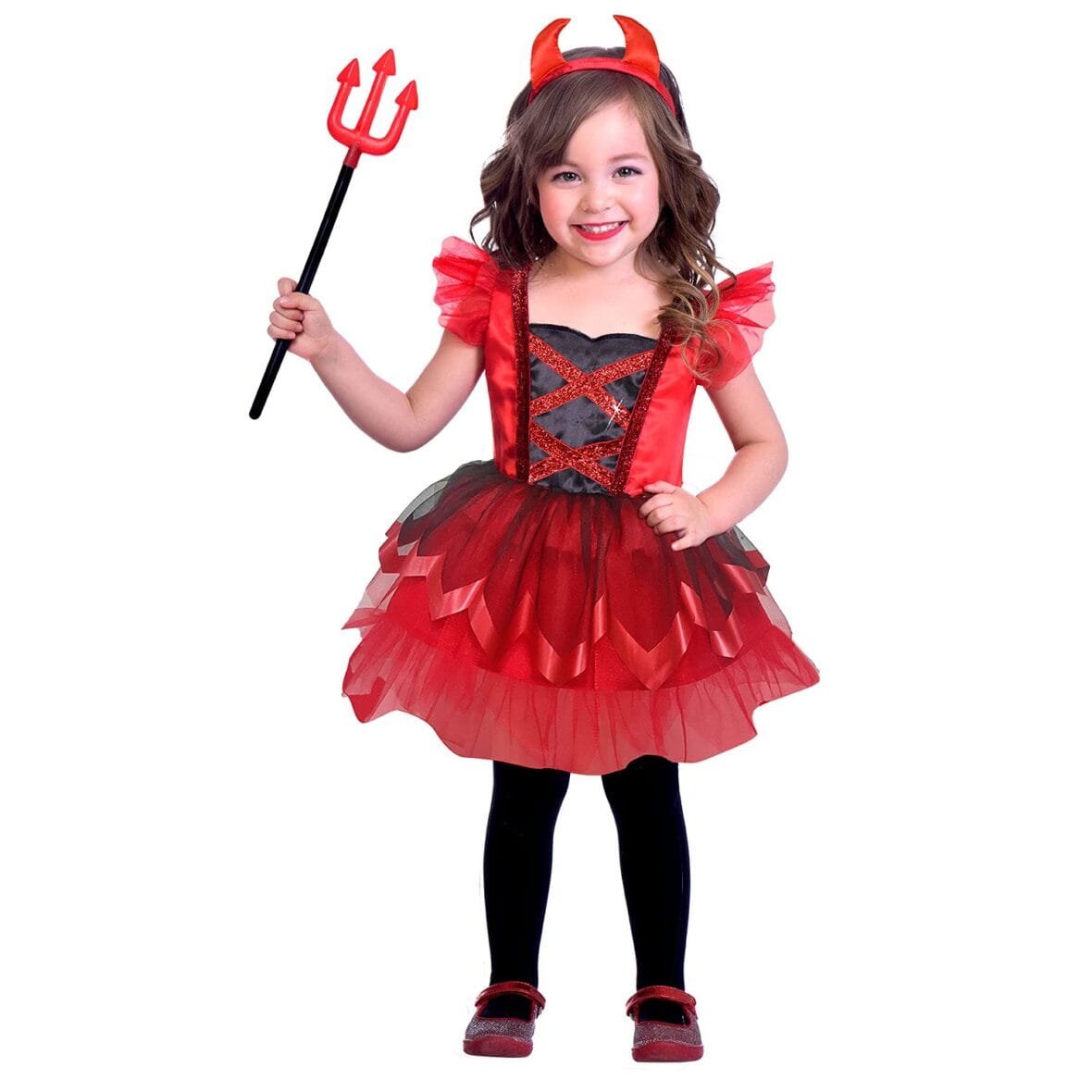 amscan Girls Little Devil Halloween Costume