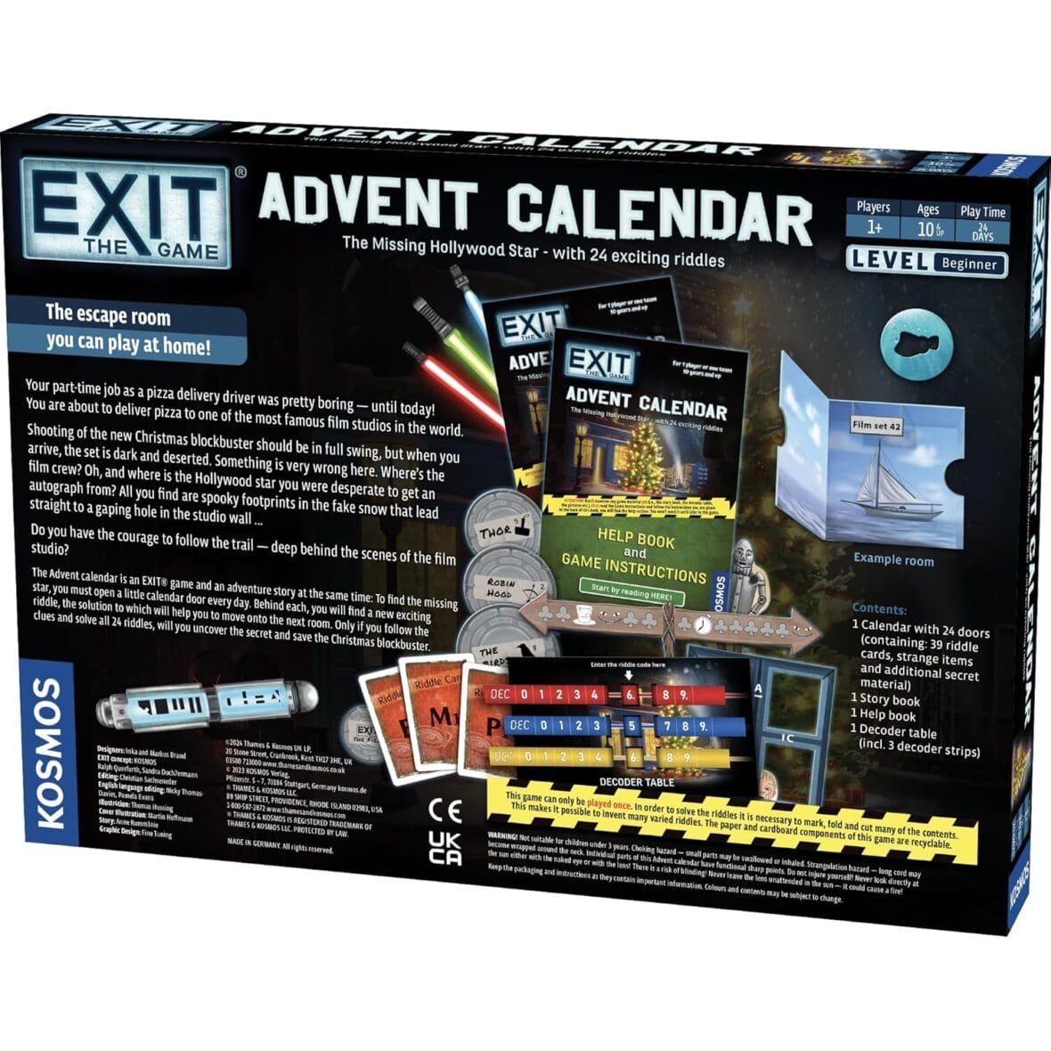 EXIT: Advent Calendar – Missing Hollywood Star