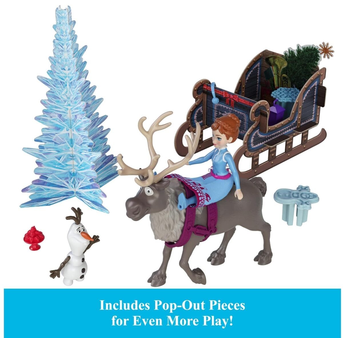Frozen Advent Calendar with Anna & Elsa Dolls