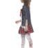 Girls Zombie School Halloween Costume Outfit