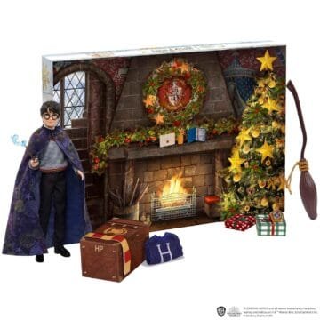 Gryffindor Advent Calendar with Harry Potter Doll