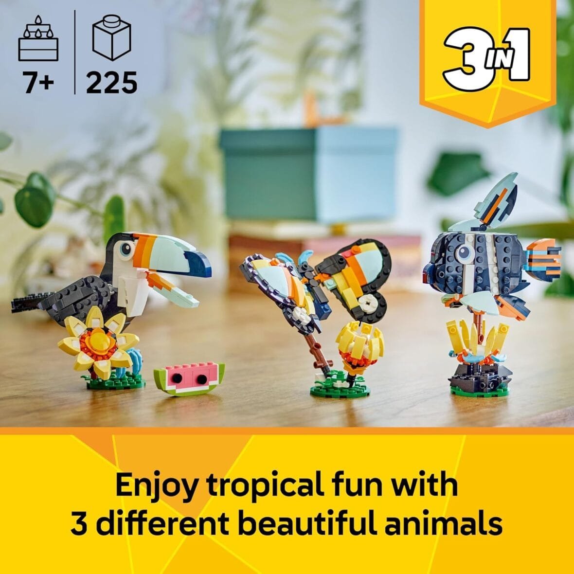 LEGO Creator 3in1 Tropical Animals Set