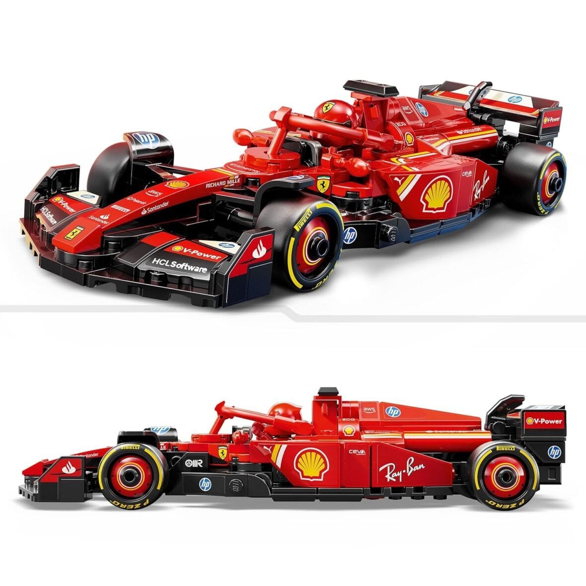 LEGO Ferrari SF-24 F1 Race Car Kit