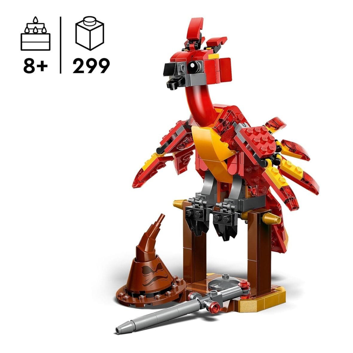 LEGO Harry Potter Fawkes: Dumbledore’s Phoenix Toy