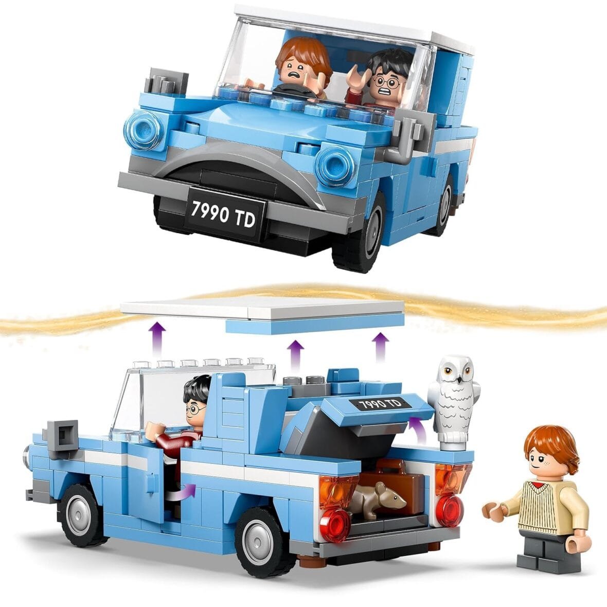 LEGO Harry Potter Flying Ford Anglia Set