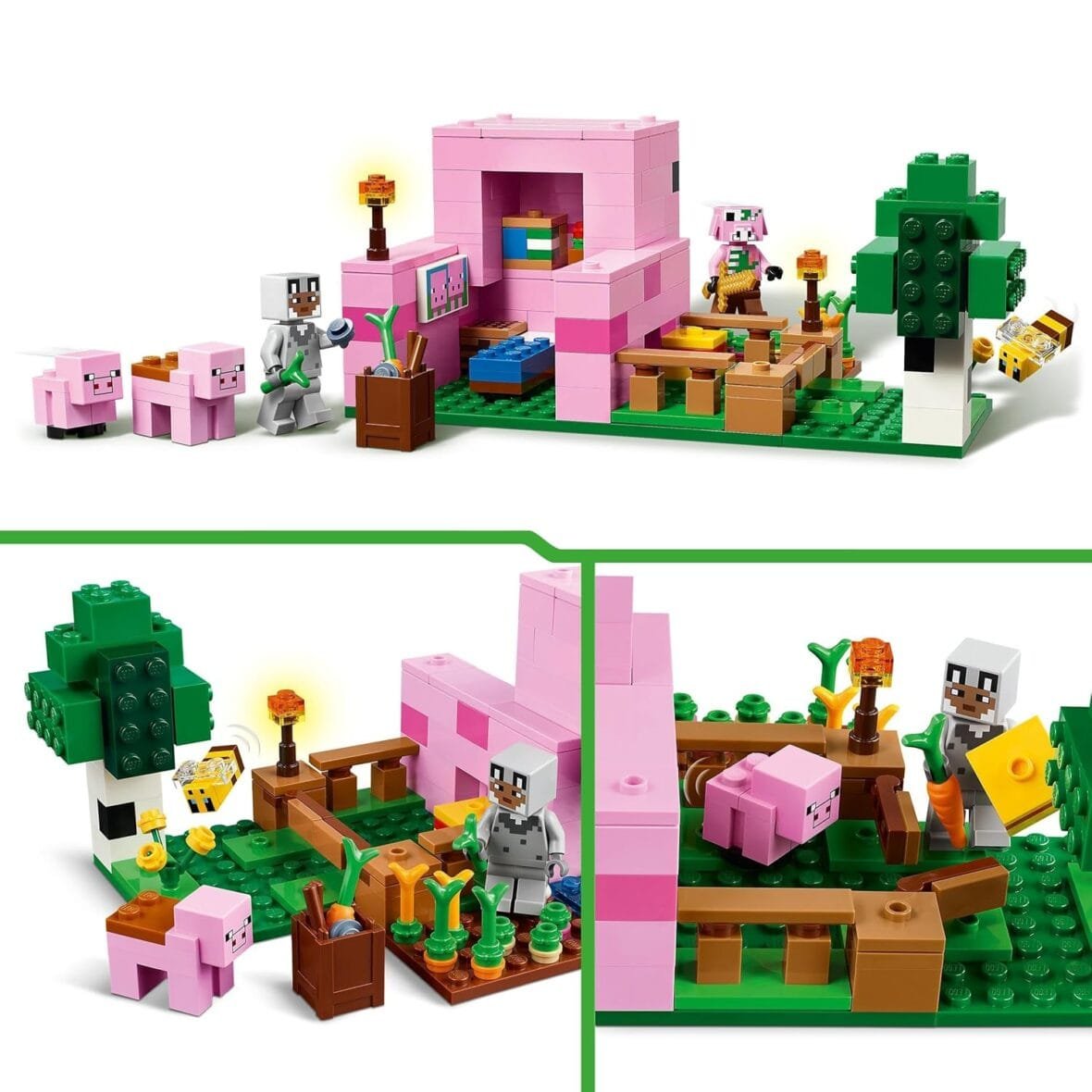 LEGO Minecraft Baby Pig House Set