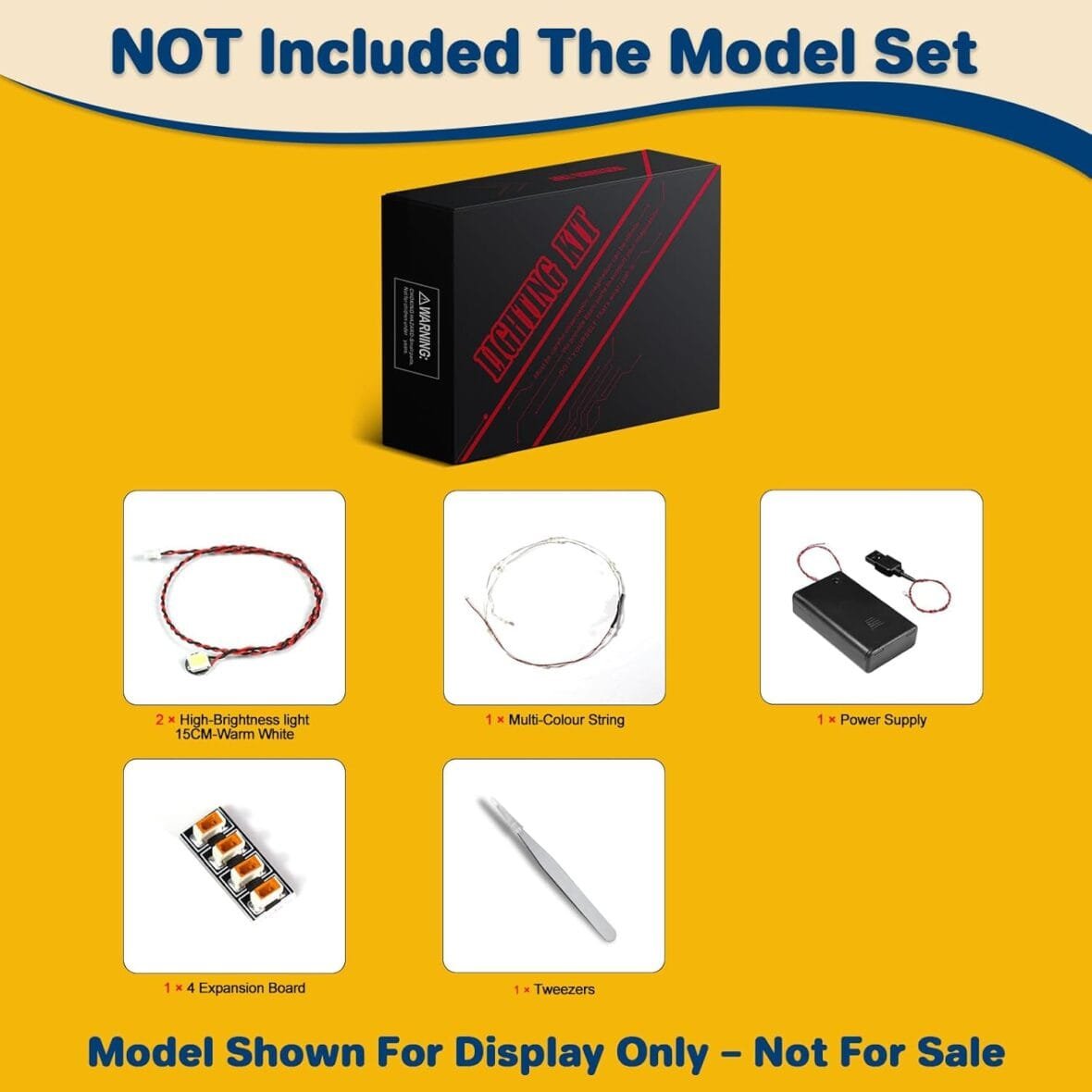 LocoLee LED Light Set for Lego Dobby