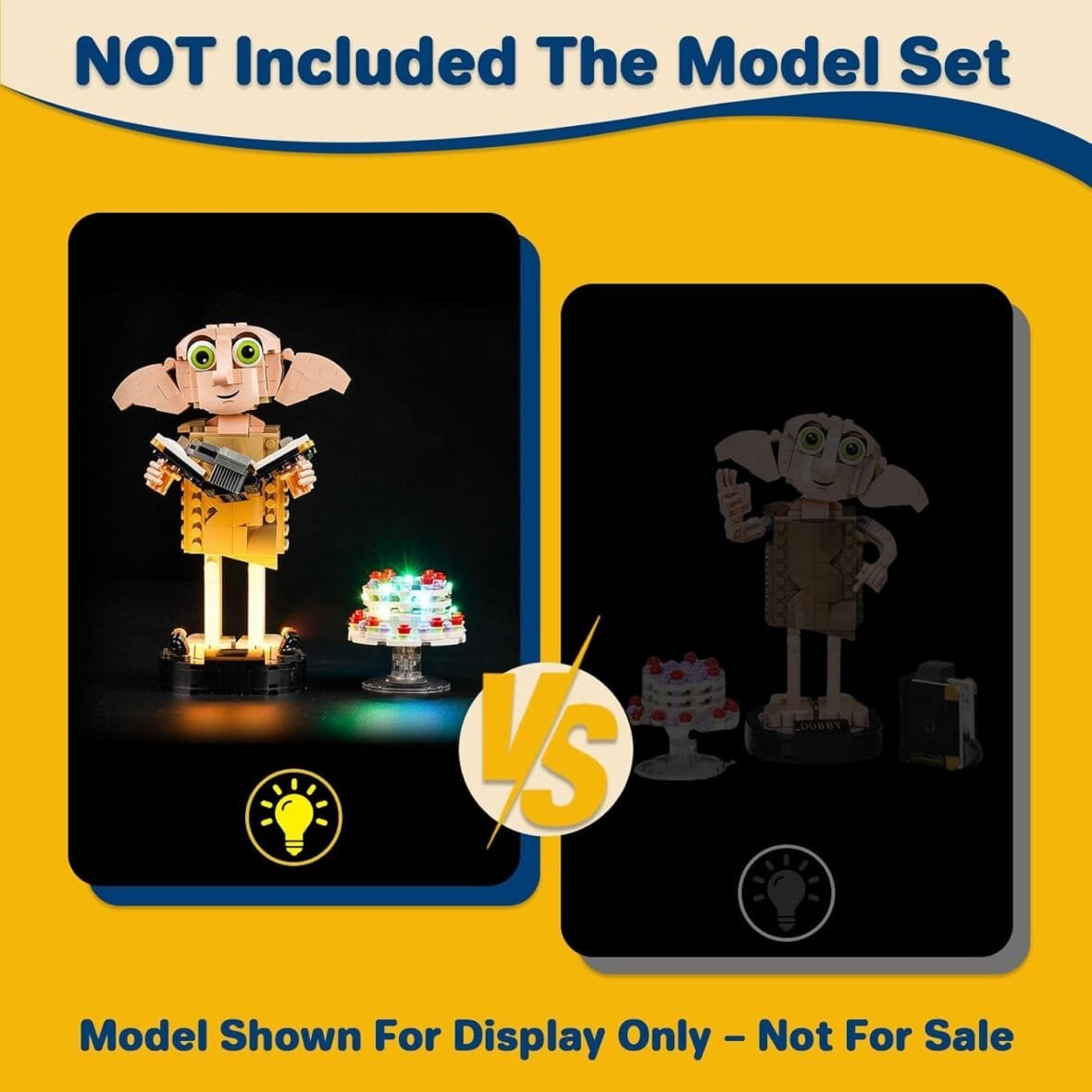 LocoLee LED Light Set for Lego Dobby