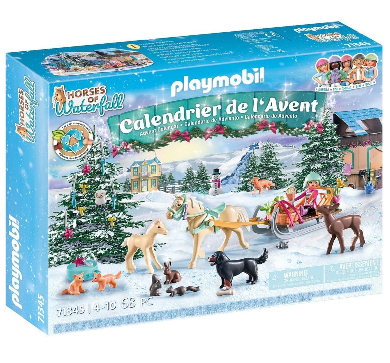 Playmobil 71345 Christmas Sleigh Ride Advent Calendar