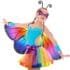Tacobear Girls Butterfly Costume Set