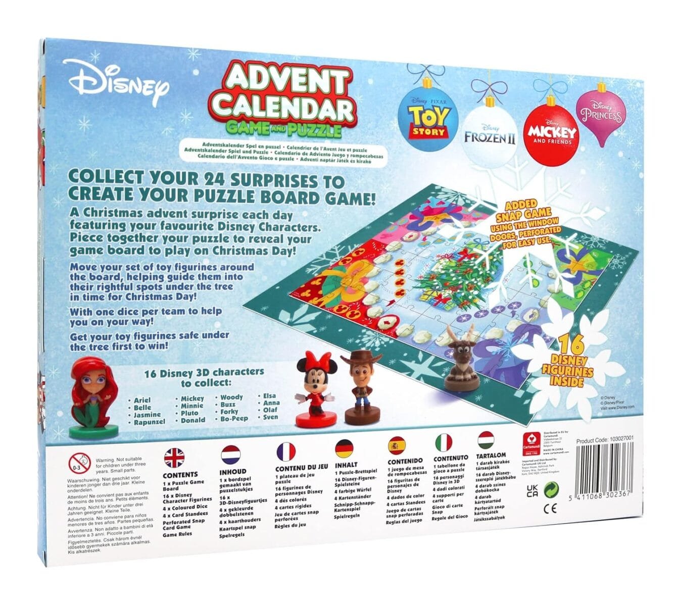 Disney Advent Calendar – 16 3D Characters