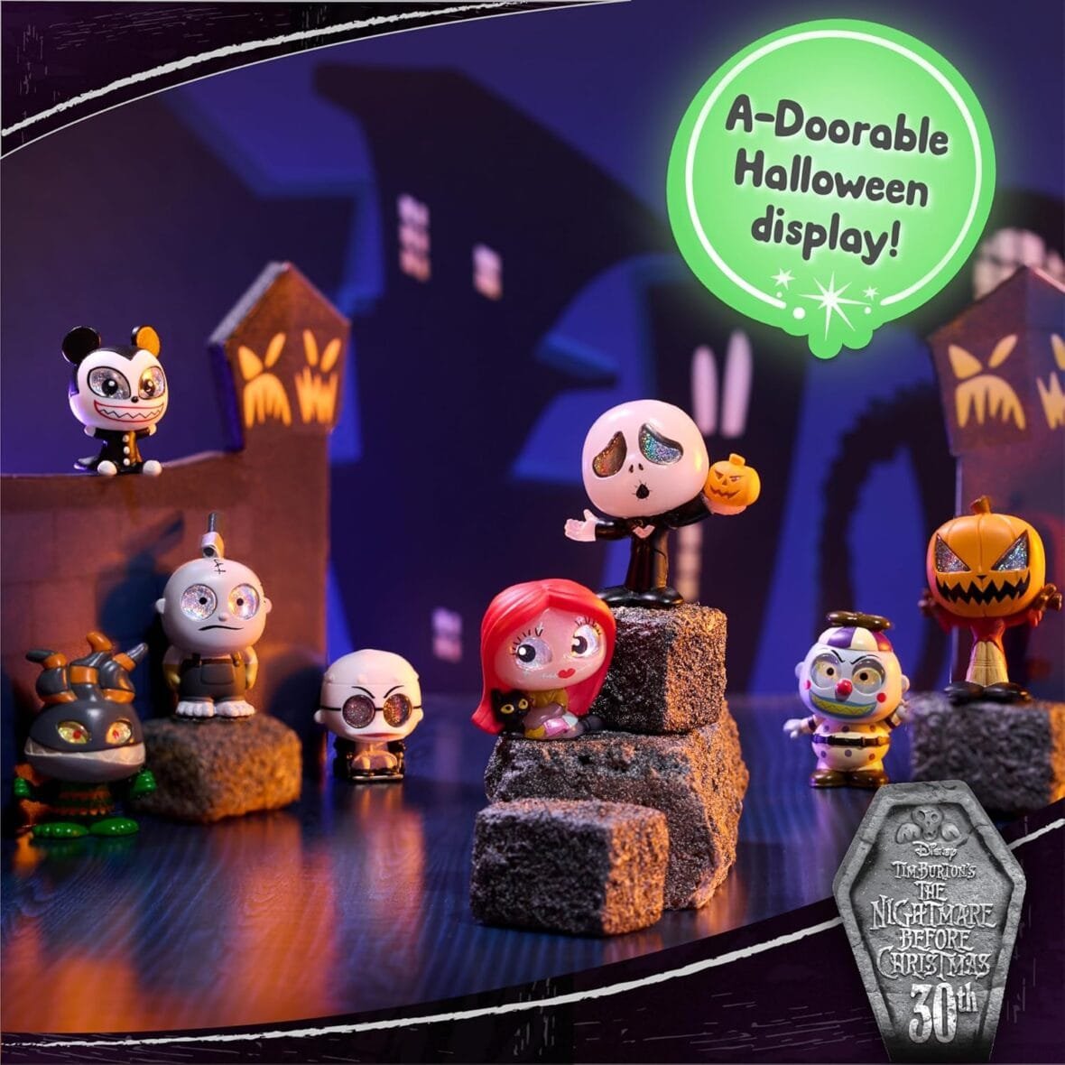 Disney Doorables Tim Burton Nightmare Collector Pack
