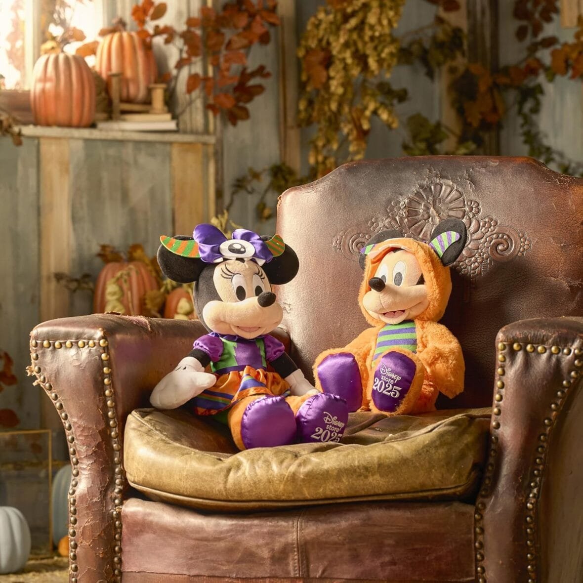 Disney Halloween Mickey Mouse Plush 15″ 2025