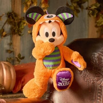 Disney Halloween Mickey Mouse Plush 15" 2025