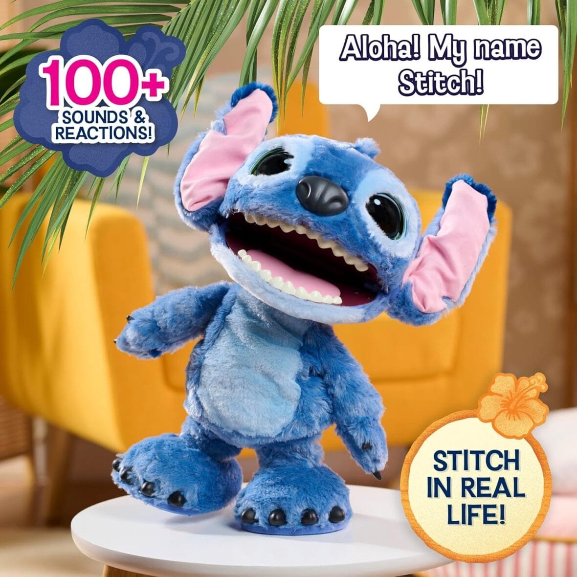Disney Stitch 17″ Interactive Plush Toy