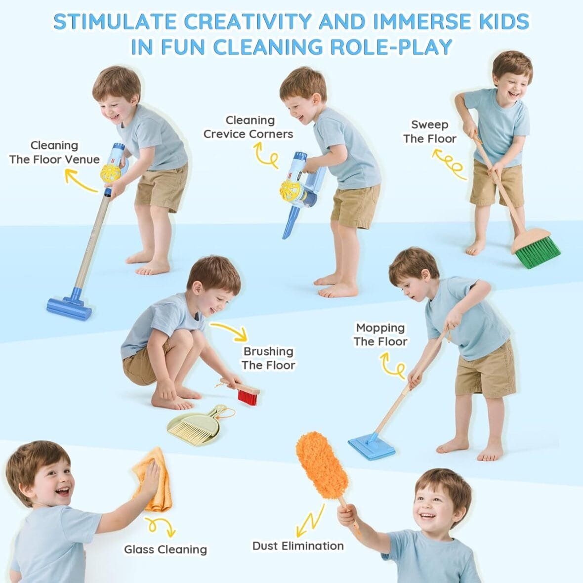 Dreamon Kids 11 PCS Cleaning Set