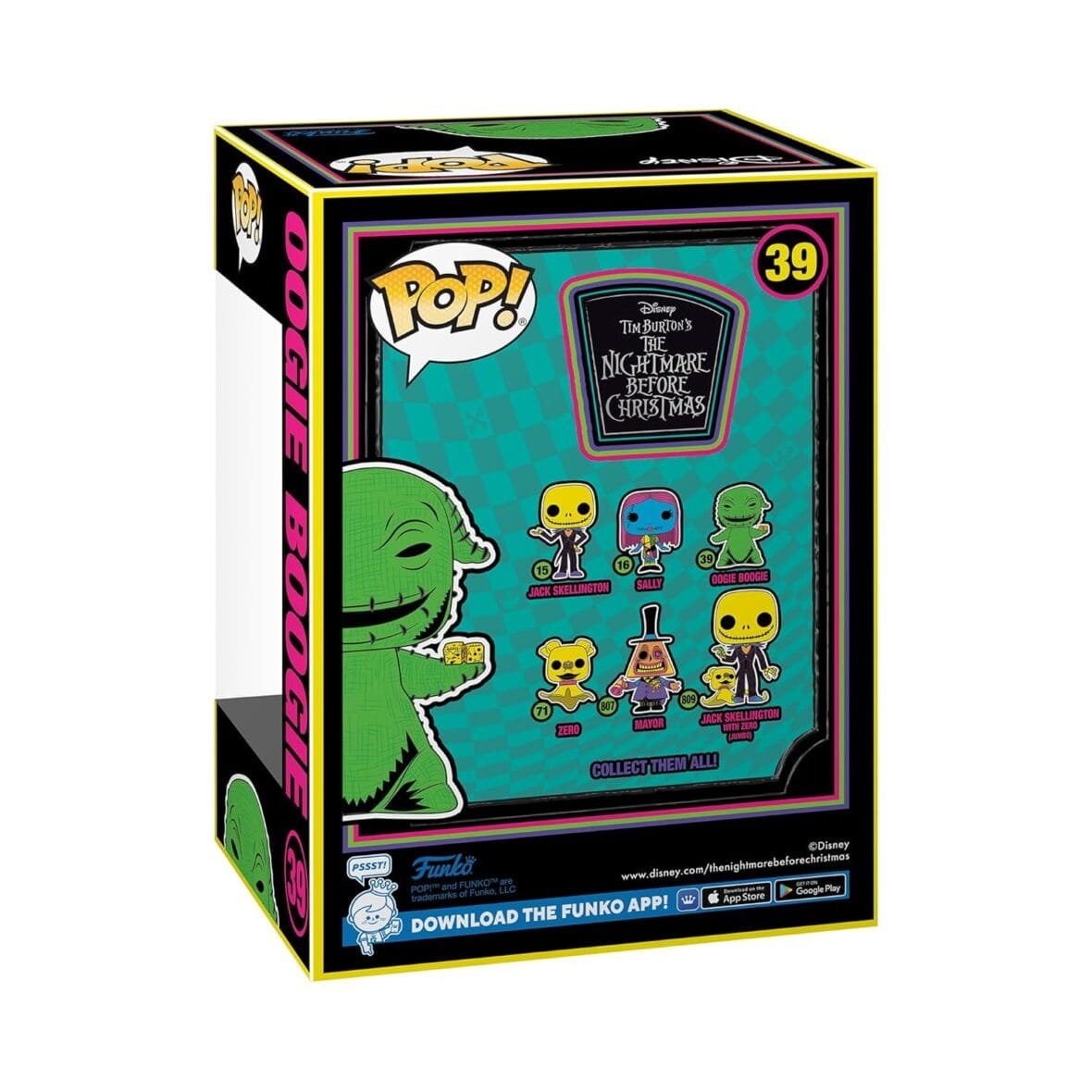 Funko POP! Blacklight Oogie Boogie Figure